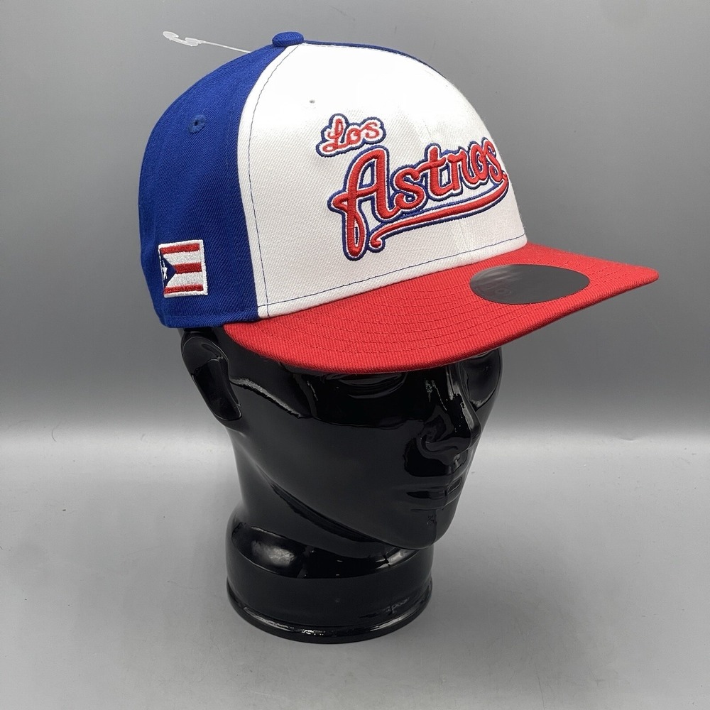 Houston Astros Men's Baseball Cap Los Hispanic Latin Puerto Rico Mia Patria MLB